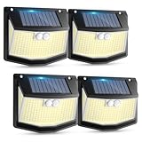 Solarleuchte für den Außenbereich Bewegungsmelder: 248 LEDs Solarlicht für...