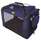 PetProved Hundebox Auto Faltbar Transportbox Hund Hundebox Auto Hunde...