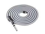 Schlauch für Zentralstaubsauger - Saugschlauch ergonomic - vers. Längen 9-15m...