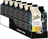 Sheba Portionsbeutel Katzennassfutter Multipack Fresh & Fine in Sauce mit Huhn...