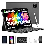 DOOGEE Tab A9 Pro+ Android 16 Tablet mit Tastatur 30GB RAM + 128GB ROM(2TB TF)...