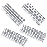 Akuoly 4 Stück Aluminium Kühlkörper PC Kühlrippen Kühler-Set Heatsink mit...