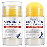 Fußcreme mit 60% Urea für Sehr Trockene, raue und Rissige Haut, Urea Creme 60...