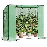LARMNEE Tomaten Gewächshaus, Foliengewächshaus, Tomatengewächshaus Balkon,...