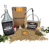 Braukit - Weizen Bierbrauset mit 5L Gärflasche | Malzmischung, Hopfen, Hefe,...