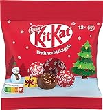 KitKat KitKat NESTLÉ KitKat Schokokugeln, glutenfreie Schokoladen-Kugeln aus...