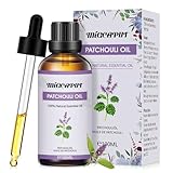 Migcaput 100ml Ätherisches Patchouliöl, 100% Naturrein Duftöl Essential Oils...