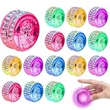 15 Stück LED Licht Jo-Jo, Kunststoff Responsive Yoyo, Leuchten Yoyos Für...