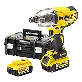DEWALT 18 V, 5,0 Ah Akku-Schlagschrauber (Drehmoment max. 950 Nm, 1/2 Zoll...