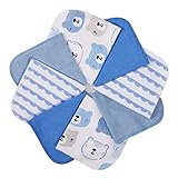 Momcozy Baby Waschlappen, 8 Stück Handtücher Set, Weiche Gesichtstücher,...