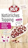 RUF Natürliches Topping mit Himbeeren, Kirschen, Reiscrisps, ohne künstliche...