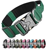 Ledeak Taktisches Hundehalsband mit Griff, Weich Gepolstert Verstellbares Hunde...