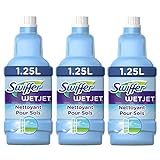 Swiffer Wetjet Lösung Nettoyante für Besen Spray 1,25 l – Lot de 3