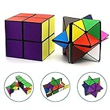 Euclidean Cube Sternenwürfel Zauberwürfel-Set, Verwandlungswürfel Magische...