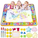 Aqua Magic Doodle Matte- Wasser Doodle Matte 100 * 70cm Kinder, Große Magic...