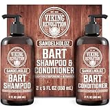 Viking Revolution - Bartshampoo & Conditioner Set - Erweicht, Glättet & Stärkt...