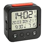 TFA Dostmann Bingo Funk-Wecker digital mit autom. Hintergrundbeleuchtung,...