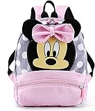 Minnie Rucksack, Minnie 3D-Gedruckte Rucksäcke Anime Thema Kinderrucksäcke...