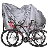Fahrradgarage,2 Stück Fahrradabdeckung Wasserdicht,Fahrradgarage Schutzhülle,...