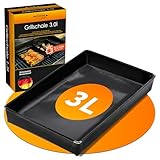 Durandal Grillschale für den Grill und Backofen - Grillmatte für Gasgrill &...