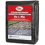 GroundMaster Unkrautvlies Extra Stark (2 m Breit x 10 m Lang) - 100g/m²...