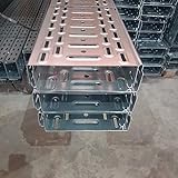 12 m Kabelrinne Kabelkanal mit Integ.Verbinder Jupiter 60x200 mm Profiware von...