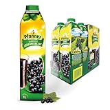 Pfanner Schwarze Johannisbeere (8 x 1 l) - 25 % Fruchtgehalt – Getränk im...