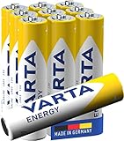VARTA Batterien AAA, 10 Stück, Energy, Alkaline, 1,5V, Verpackung zu 80%...