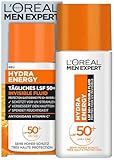 L'Oréal Men Expert UV Sonnenschutz LSF 50 für Männer, Invisible Fluid für...