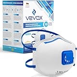 VEVOX® FFP2 Atemschutzmasken - Im 10er Set - mit Komfort Plus Abdichtung -...
