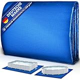 tillvex® Premium Pool Bodenplane 396 x 396 cm quadratisch für Pools bis Ø...