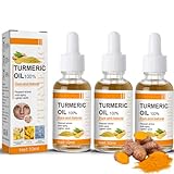 3 Stück Kurkumaöl - Antioxidatives Kurkuma-Serum Feuchtigkeitscreme für das...