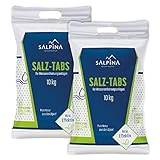 2 x SALPINA Salztabletten für Wasserenthärtungsanlagen 10kg im Sack (20kg),...