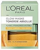 L'Oréal Paris Tonerde Absolue Glow Maske für ein klares, strahlendes Hautbild,...