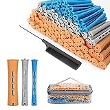 BELICOO 108 Stück Haarwelle Stangen, Lockenwickler Curler Kurze...