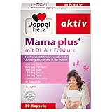 Doppelherz Mama plus mit DHA + Folsäure - wichtige Nährstoffe für Frauen mit...