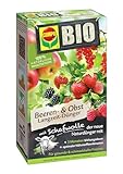 COMPO BIO Beeren Langzeit-Dünger für alle Beerenpflanzen, Kernobst und...