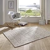 Taracarpet Handweb-Teppich Malmoe Wolle im Skandinavischem Landhaus Design...