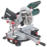 Metabo Kappsäge KGSV 216 M (1350 W, Säge mit Zugfunktion, Max. Schnitttiefe...