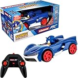 Carrera RC Team Sonic Racing - Sonic | Ferngesteuertes Auto | Rennboliden mit...