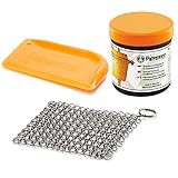 Feuertopf Set Petromax Feuertopf Dutch Oven Profi-Zubehör Pflegeset Pflegepaste...