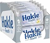 Hakle Feucht ULTRA med im 12er-Pack, 504 Tücher (12 x 42 Blatt), pflegendes...