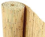 bambus-discount.com Schilfrohrmatten Premium Beach, 200 hoch x 600cm breit, EIN...