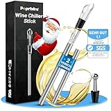 Weinkühlstab 4er Set | weinkühler stab mit Ausgießer | Praktisches...