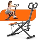 Dskeuzeew Squat Machine Faltbare Kniebeugenmaschine Heimtrainer Fitnessgeräte...