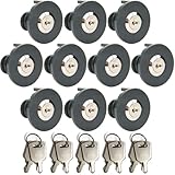 SEPOX 10 Stück Steckdosenschloss, identische Schlüssel, Abschließbare...