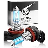 TECTICO H11 Nebelscheinwerfer Halogen Birne 12V 55W Warmweiß +130% Ultra Heller...
