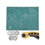 2 Stück A4 Selbstheilende Schneidematte 22 x 30 Rotationsschneidematte mit...