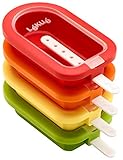 Lékué Mini-Eisformen, stapelbar, 10,5 cm, 4 Stück, verschiedenfarbig,...