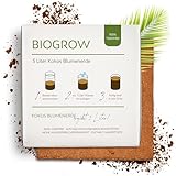 Bio Kokoserde gepresst im Quellbeutel - Biologisch abbaubare, torffreie...